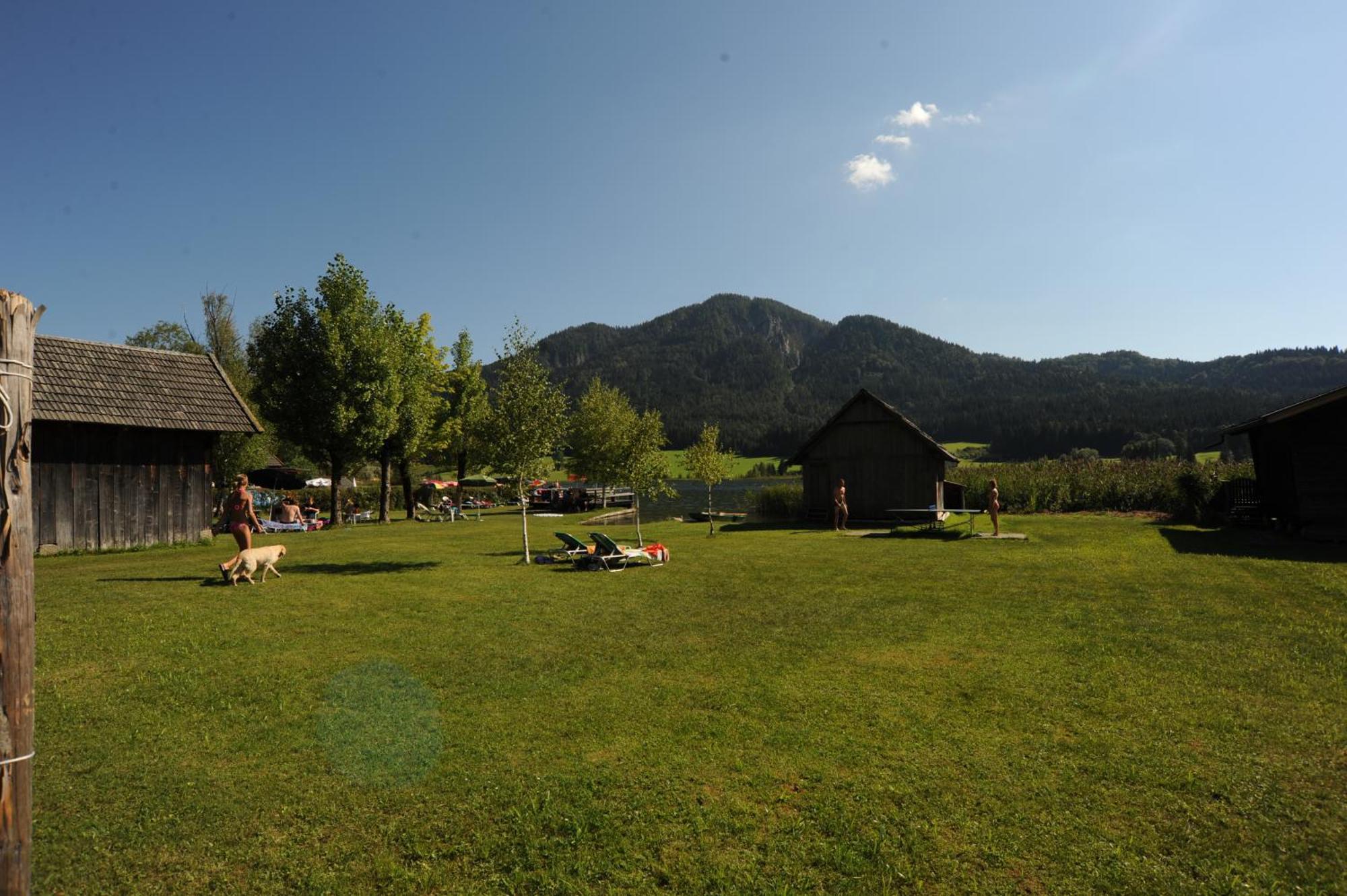 Hotel Haus Stampfer Weissensee Exterior foto